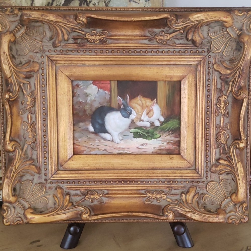 Small oil painting